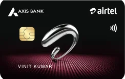 Airtel Axis Bank Credit Card card