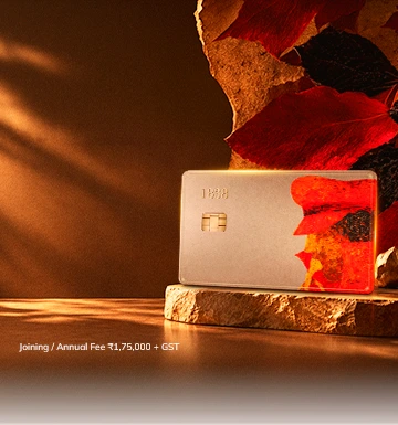 1838 Reserve ICICI Bank Credit Card official product artwork