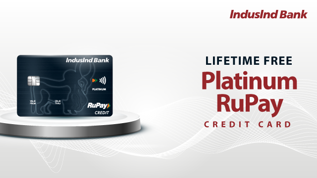 IndusInd Bank Platinum RuPay card