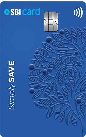 SimplySAVE SBI Card card