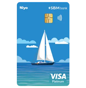 SBM Niyo Global Credit Card official product artwork