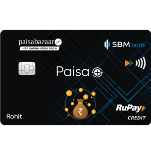 SBM Paisabazaar Paisa+ Credit Card official product artwork