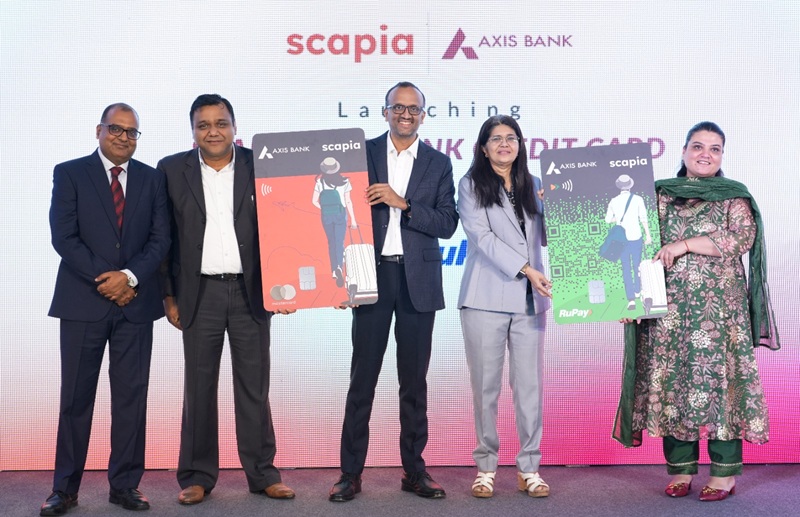 Scapia Axis Bank card
